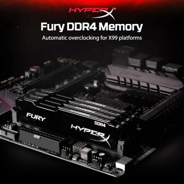 Memoria RAM DDR4 Kingston Hyper X FURY 8GB 16GB 32GB 4 Memoria RAM DDR4 Kingston Hyper X FURY 8GB 16GB 32GB - Image 4