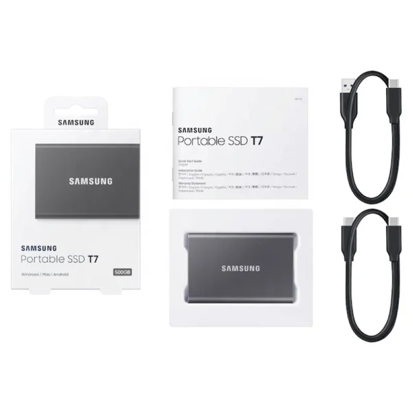 SSD SAMSUNG T7 Portable USB 3.1 5 SSD SAMSUNG T7 Portable USB 3.1 - Image 5
