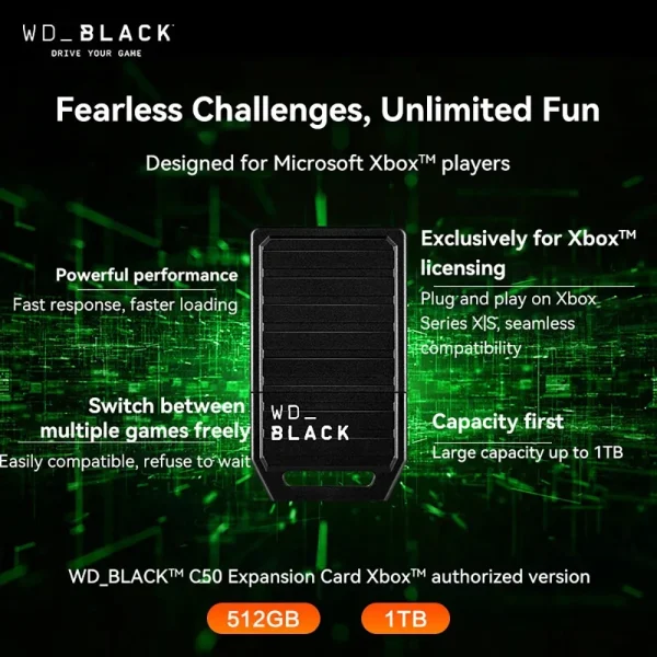 SSD Western Digital BLACK C50 1TB 512GB 3 SSD Western Digital BLACK C50 1TB 512GB - Image 3